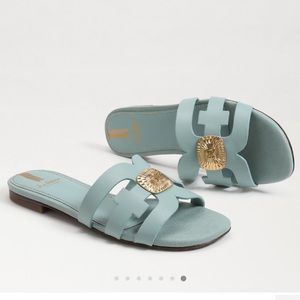Sam Edelman Bay Radiant Sandal in tide blue